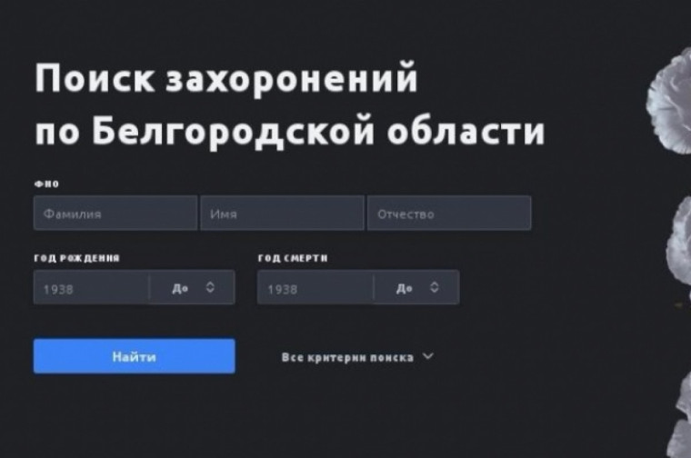 В Белгородской области внедряют систему управления кладбищами. В Белгородской области внедряют систему управления кладбищами.