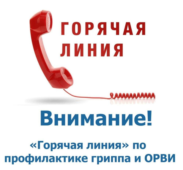 О проведении «Горячей линии» по профилактике гриппа и ОРВИ. О проведении «Горячей линии» по профилактике гриппа и ОРВИ.